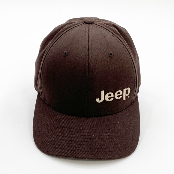 Port Authority Other - *SOLD* Jeep Hat Port Authority L LX Brown FlexFit